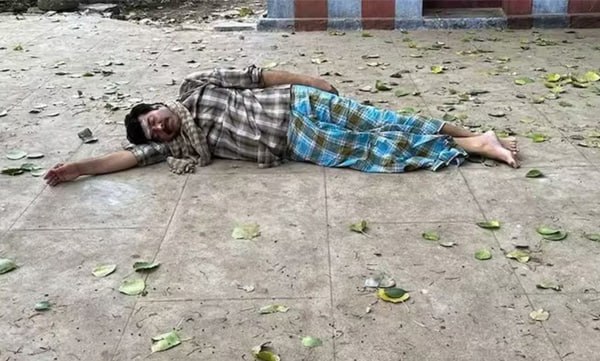 Mammootty's sleepiness on location; The photo goes viralHne